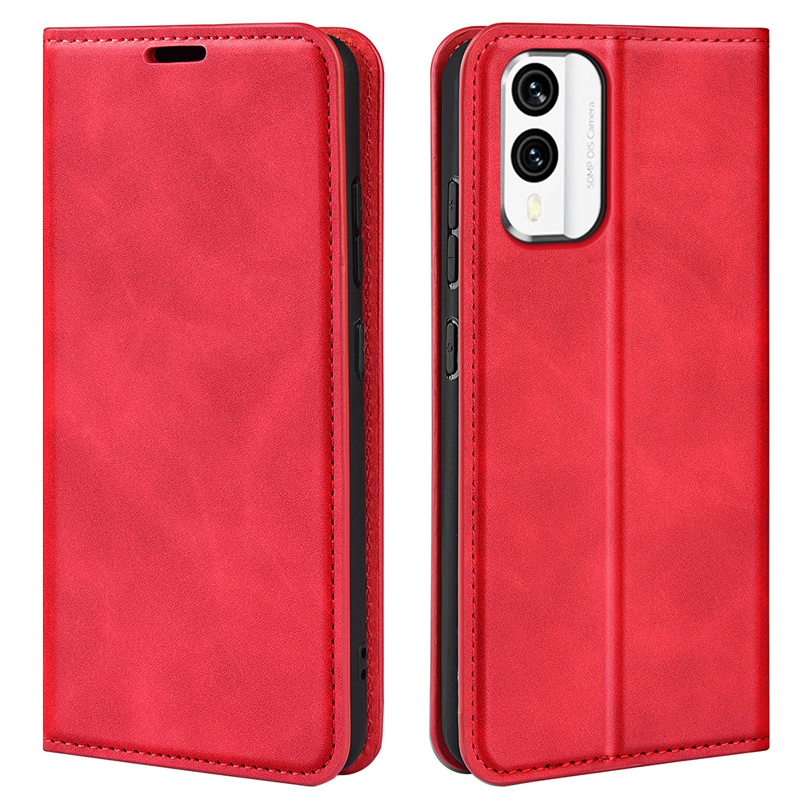 Protective Phone Cover For Nokia X30 5G Magnetic Auto-absorbed Stand Wallet Skin-friendly PU Leather Phone Case Protective Phone Cover For Nokia X30 5G Magnetic Auto-absorbed Stand Wallet Skin-friendly PU Leather Phone Case